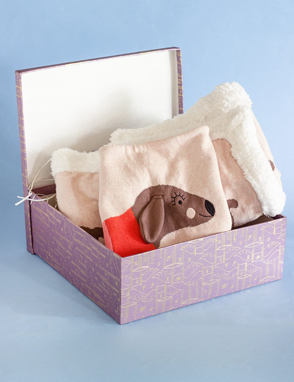 Snuggle Puppy Gift Box