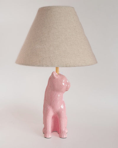 So Fierce Panther Lamp - Pink