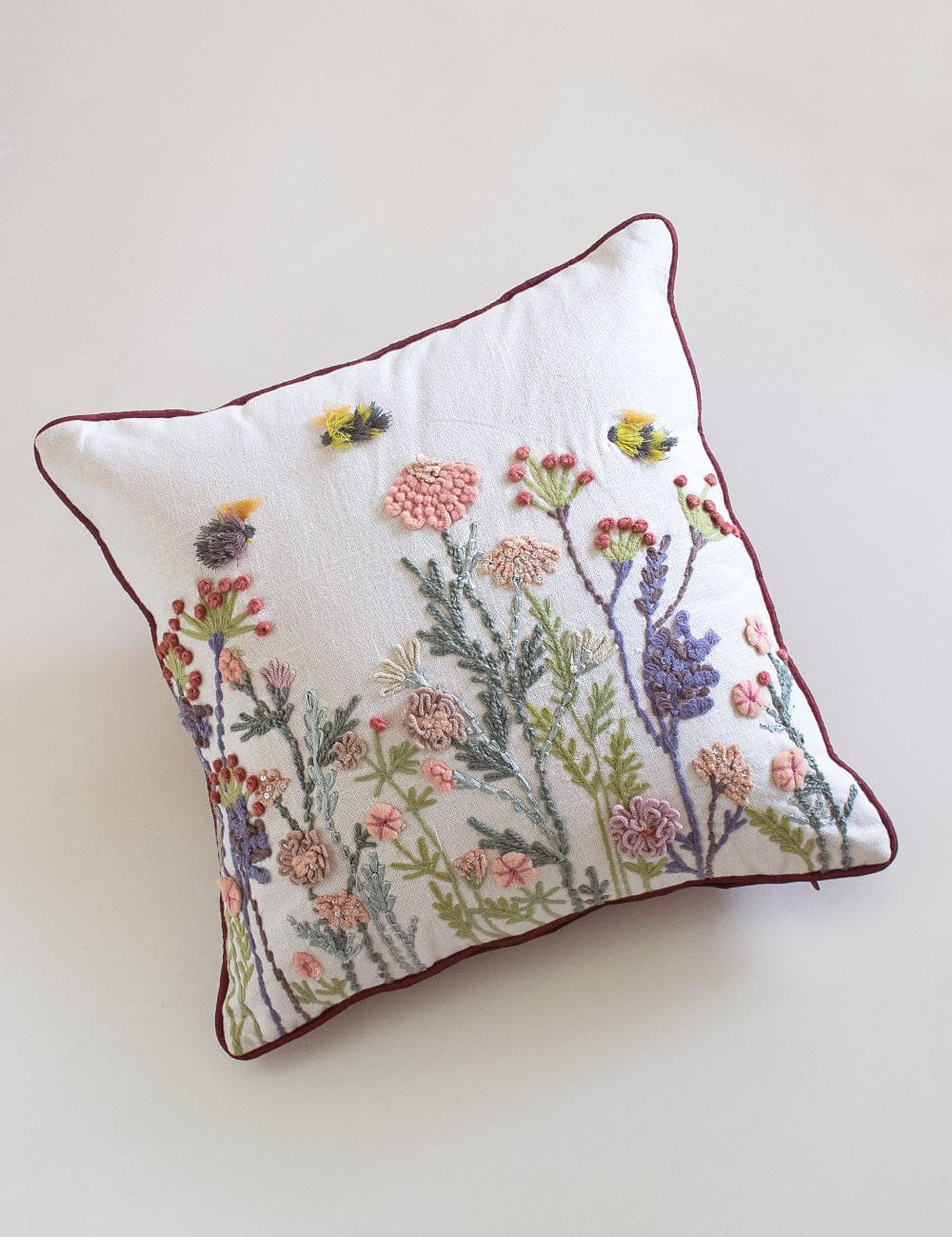 Soft furnishings Adwita Embroidered Cushion Cover