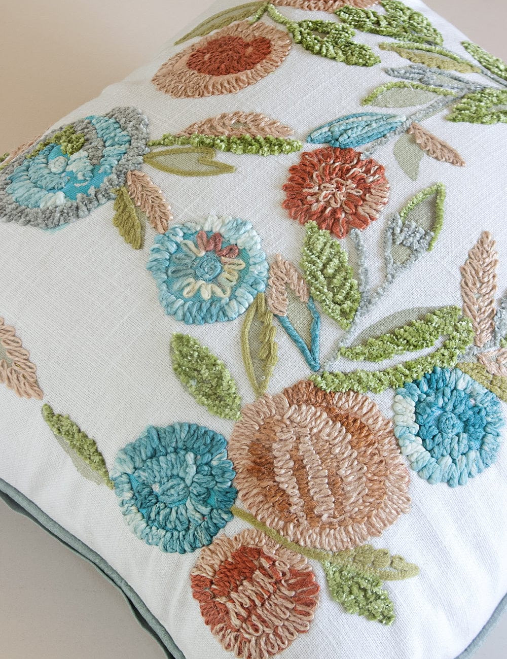 Soft furnishings Ezra Embroidered Cushion Cover
