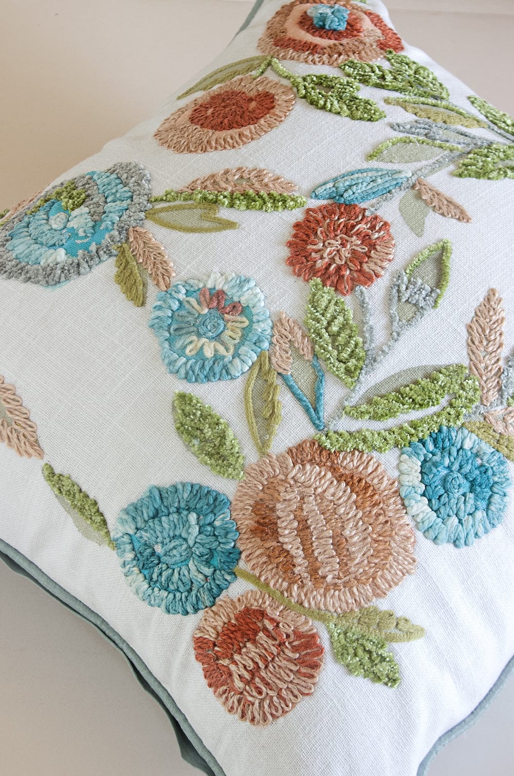 Soft furnishings Ezra Embroidered Cushion Cover