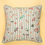 Soft furnishings Floral Stripes Cushion Cover