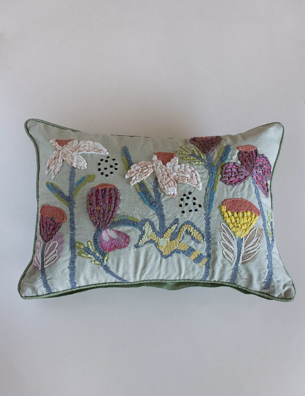 Soft furnishings Iris Embroidered Cushion Cover