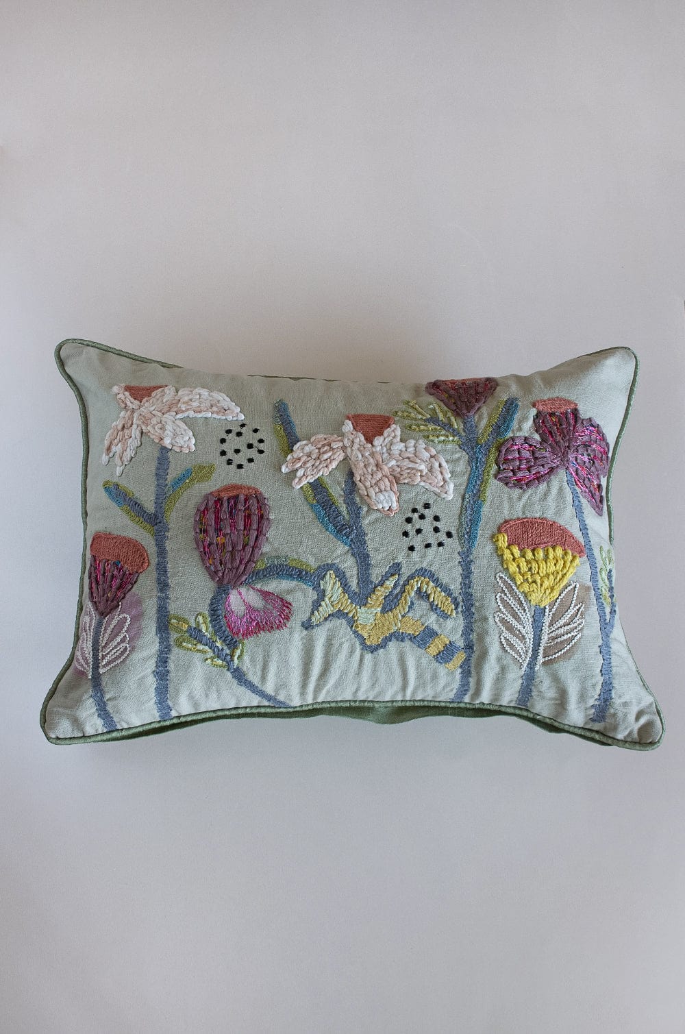 Soft furnishings Iris Embroidered Cushion Cover