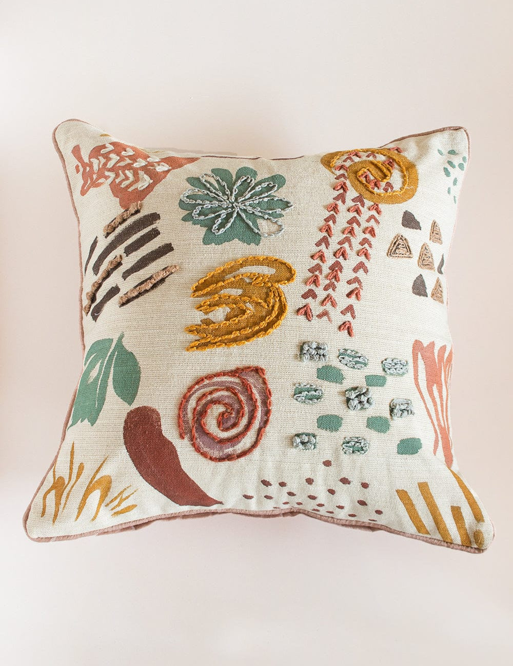 Soft furnishings Nadyne Embroidered Cushion Cover