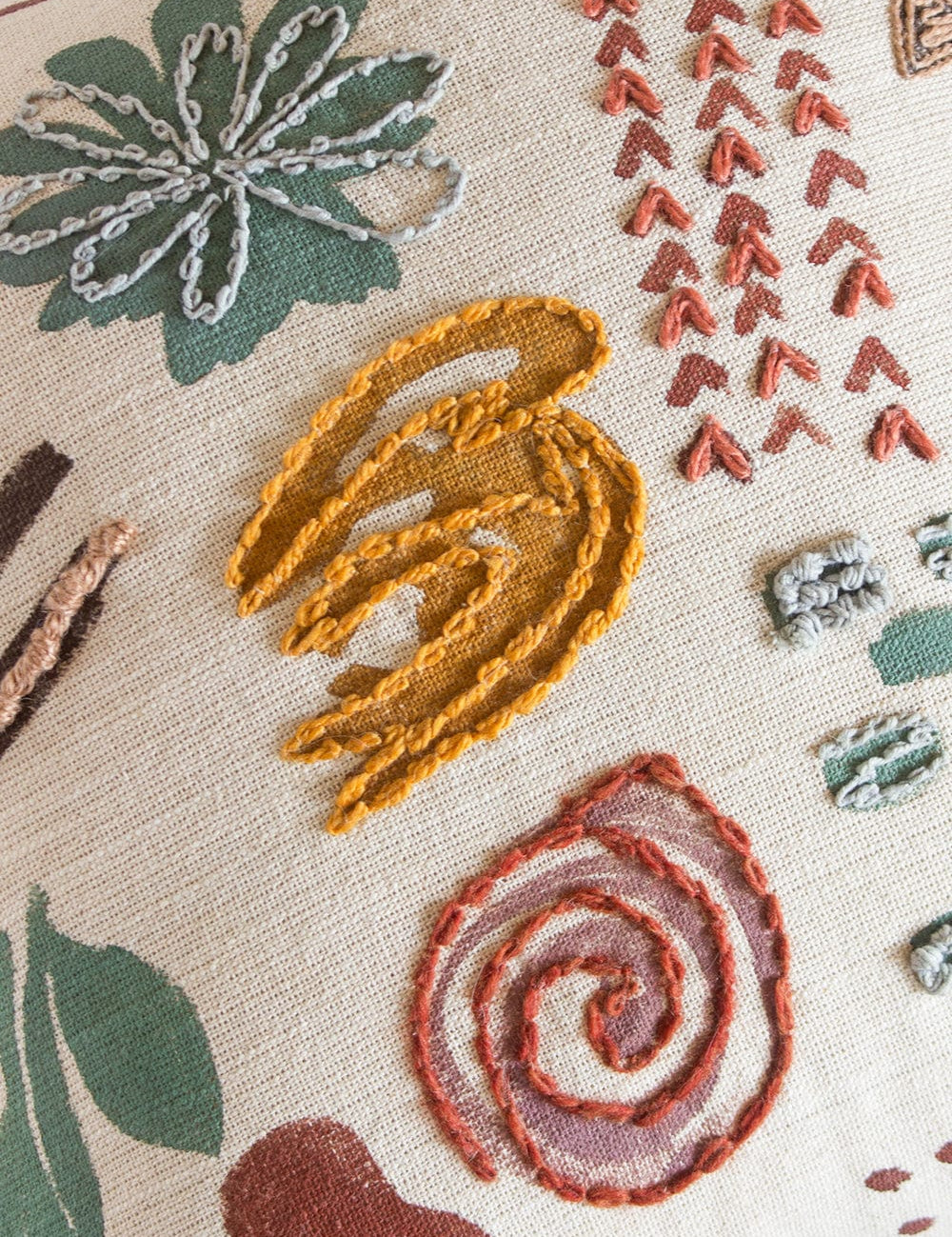 Soft furnishings Nadyne Embroidered Cushion Cover
