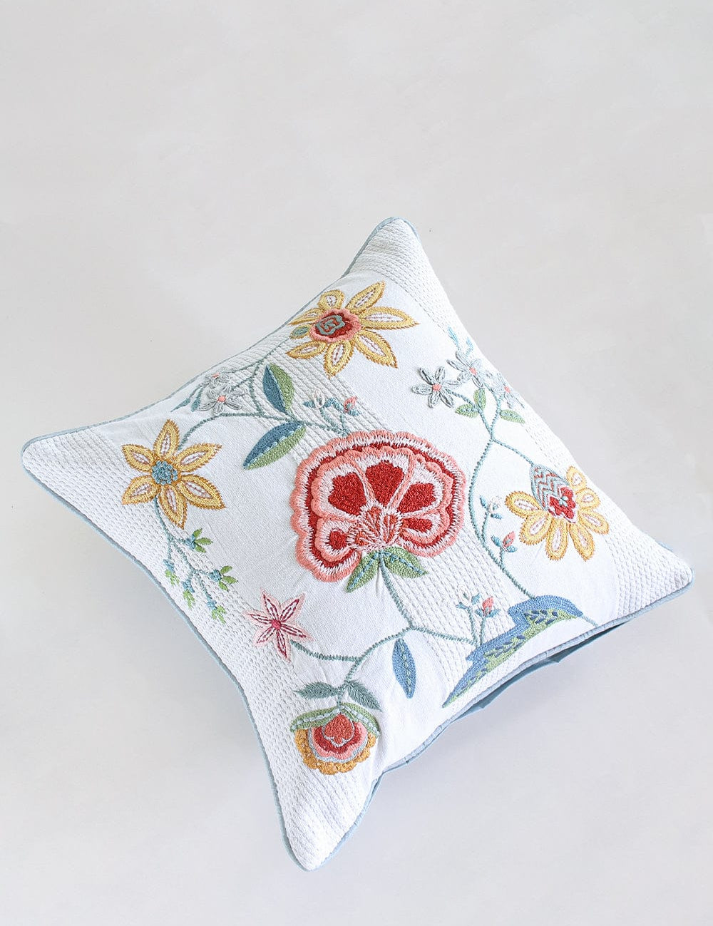 Soft furnishings Peony Embroidered Cushion Cover