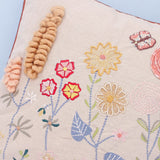 Soft furnishings Ranunculus Embroidered Cushion Cover