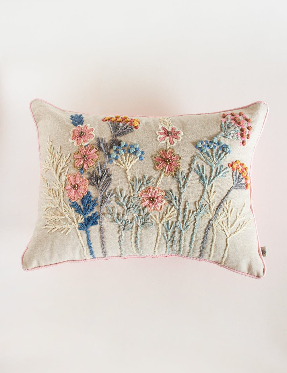 Soft furnishings Statice Embroidered Cushion Cover