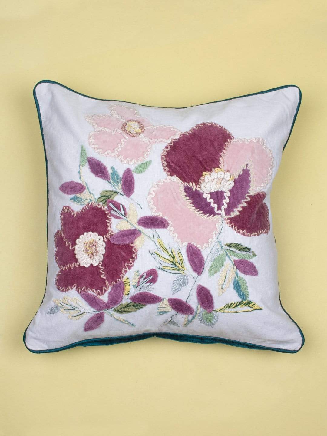 Soft furnishings Winter Rose Embroidered Cushion Cover
