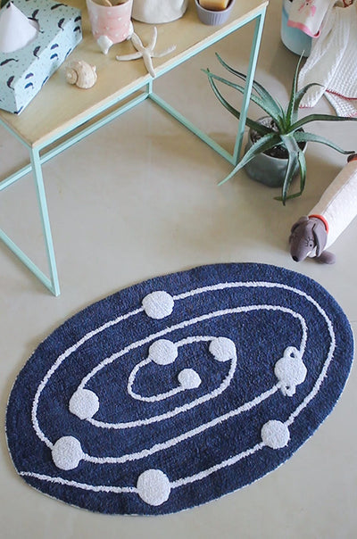 Solar System Cotton Bathmat