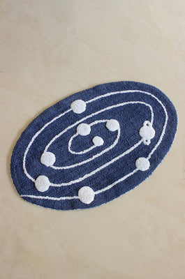 Solar System Cotton Bathmat