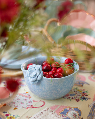 Speckled Serenity Handpainted Bowl