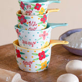 Spring Flowers Measuring Cup