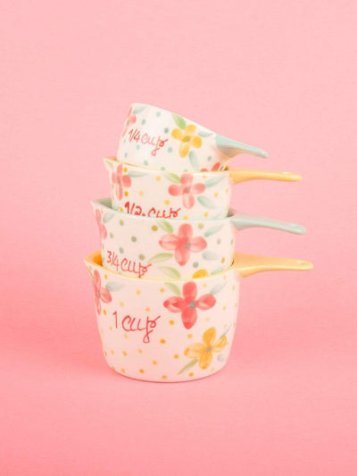 Spring Flowers Measuring Cup