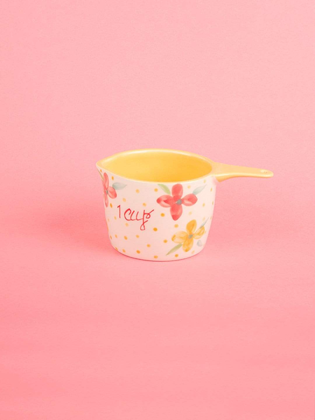 Spring Flowers Measuring Cup