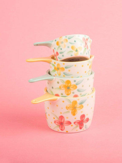 Spring Flowers Measuring Cup