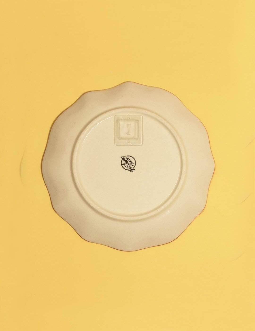 Stand Tall Handpainted Stoneware Wall Plate