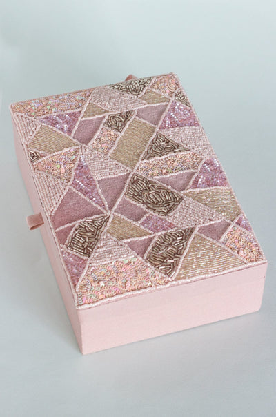 Stardust Beaded Jewellery Box