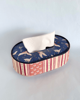 Storage Airborne Vegan Leather Tissue Box