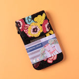 Storage Alice Hand Embroidered Phone Bag & Cards Holder with Cross Body Chain