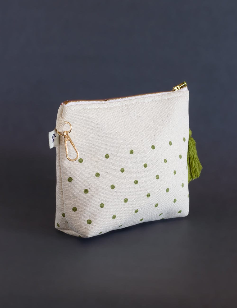 Storage House on a Hill Embroidered Pouch