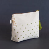 Storage House on a Hill Embroidered Pouch