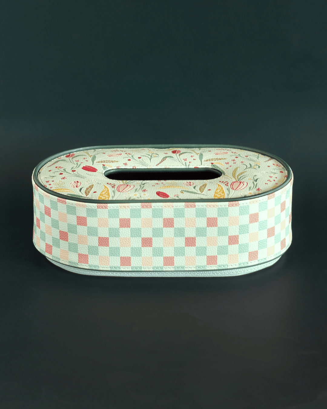 Storage Tulip Garden Vegan Leather Tissue Box | The Wishing Chair