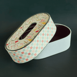 Storage Tulip Garden Vegan Leather Tissue Box | The Wishing Chair