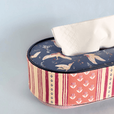 Storage Vegan Leather Tissue Box