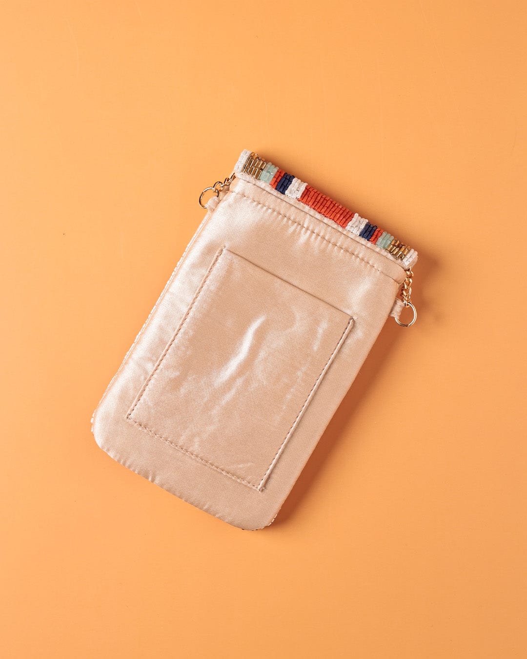  Storage Zoey Handembroidered Phone Bag & Cards Holder with Crossbody Chain - Zoey Hand Embroidered Phone Bag & Cards Holder with Cross body Chain - The Wishing Chair 