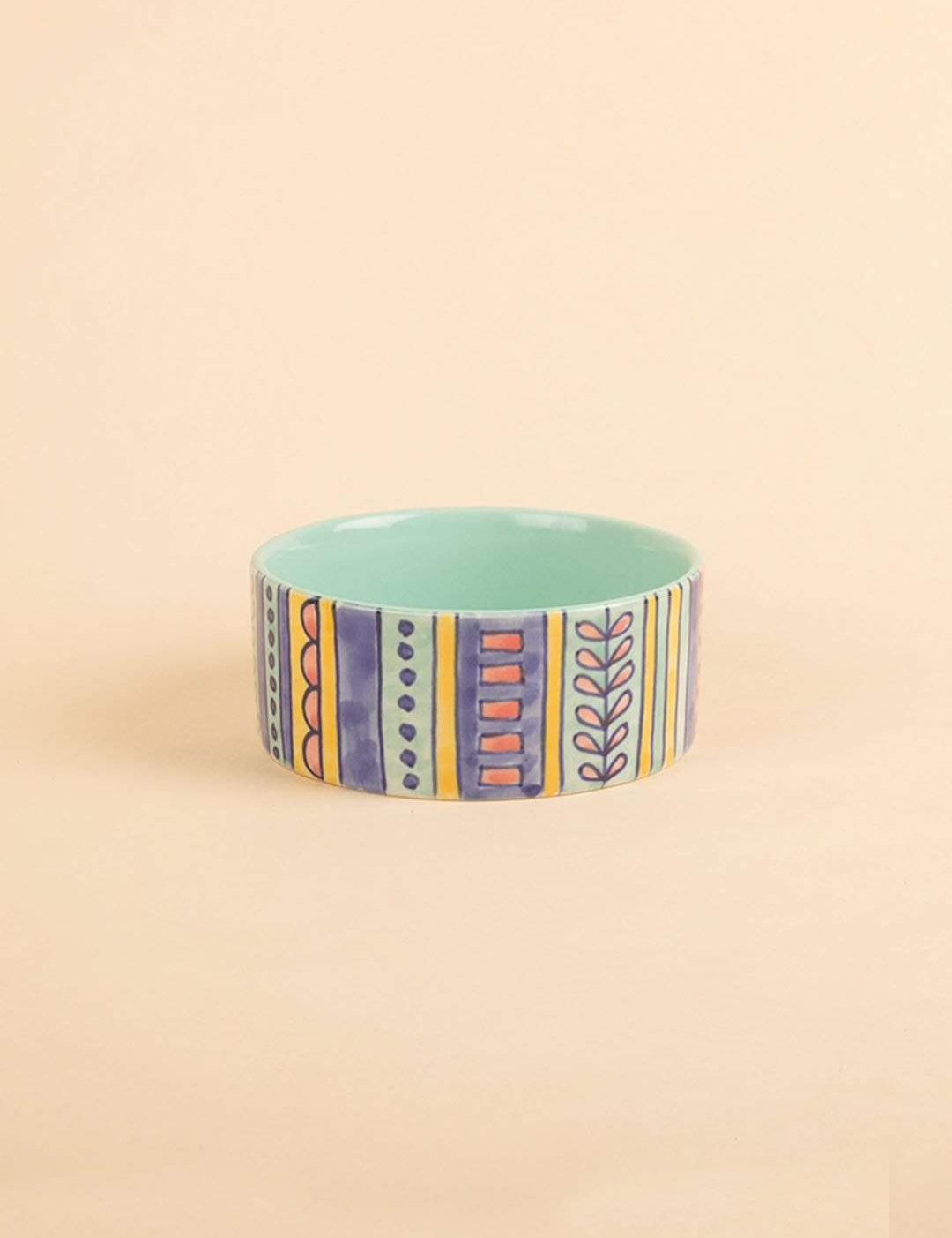 Stripe Nut Bowl