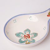 Stripe & Stem Handpainted Ceramic Spoon Rest | The Wishing Chair
