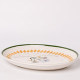 Sundrop Handpainted Ceramic Oval Plate 30 cm