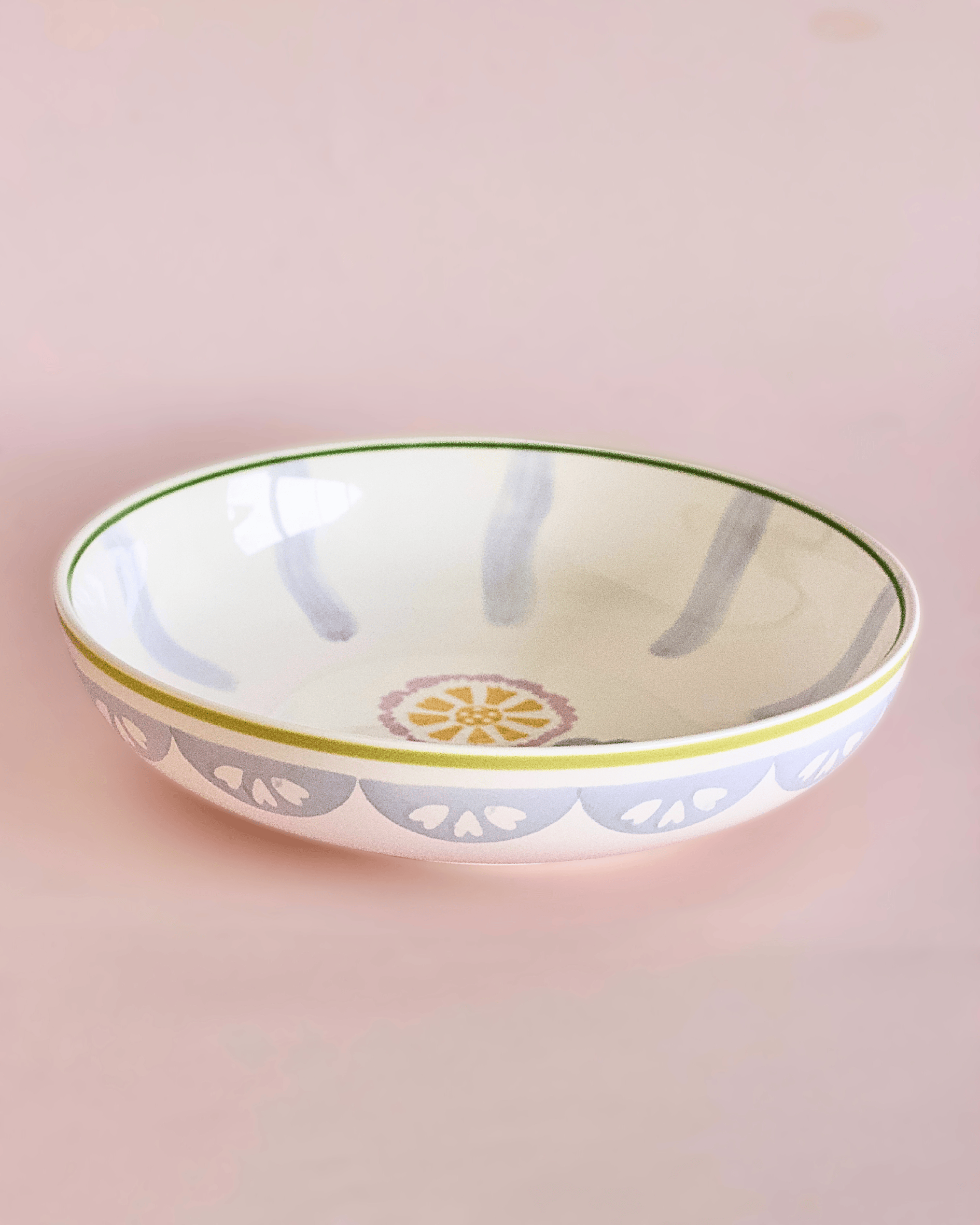 Sundrop Handpainted Ceramic Pasta Bowl 21cm | The Wishing Chair