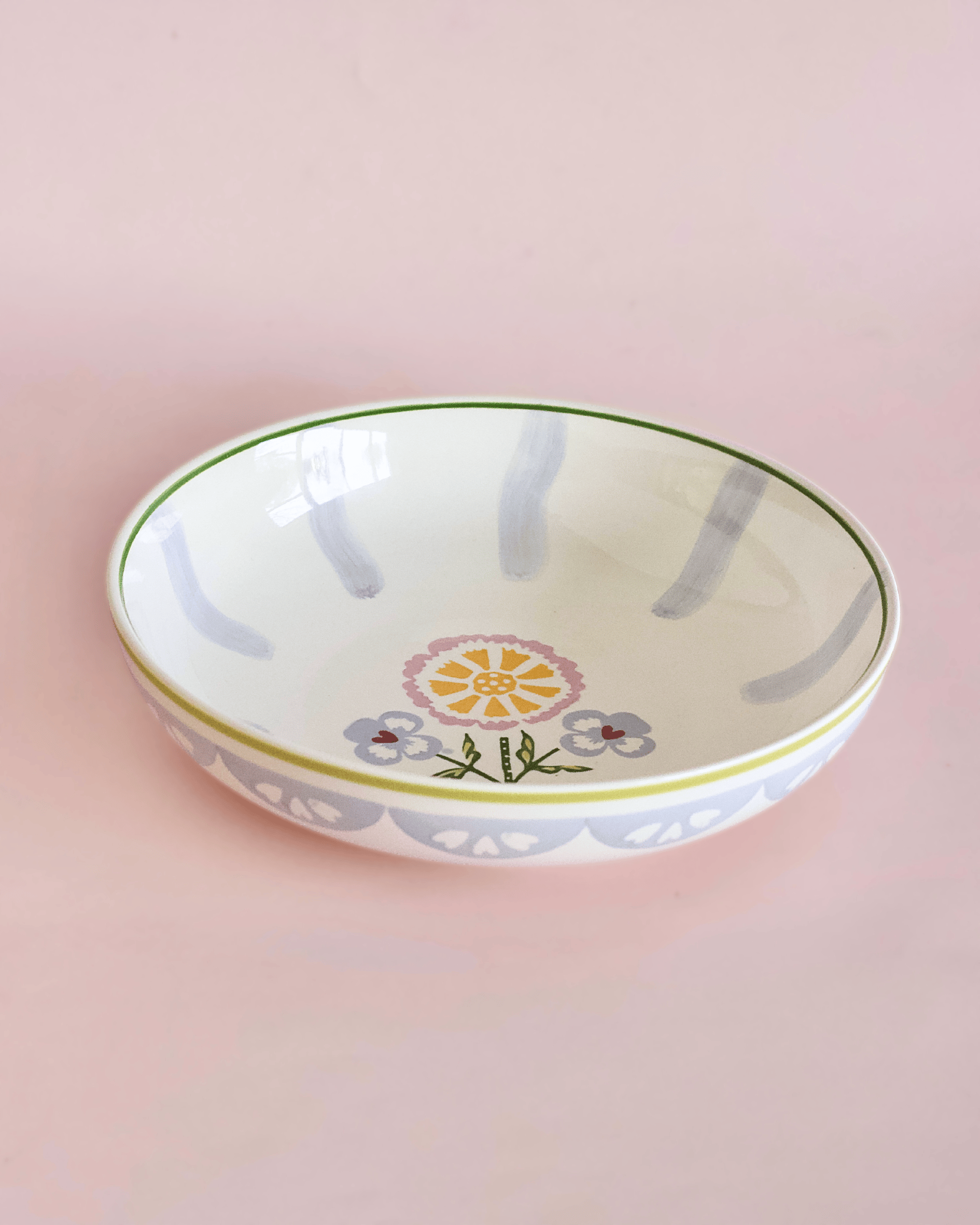 Sundrop Handpainted Ceramic Pasta Bowl 21cm | The Wishing Chair