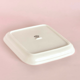 Sundrop Handpainted Ceramic Square Platter 20.5 cm