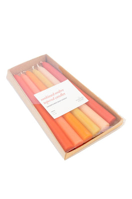 Sunkissed Ombre Tapered Candles - Set of 6