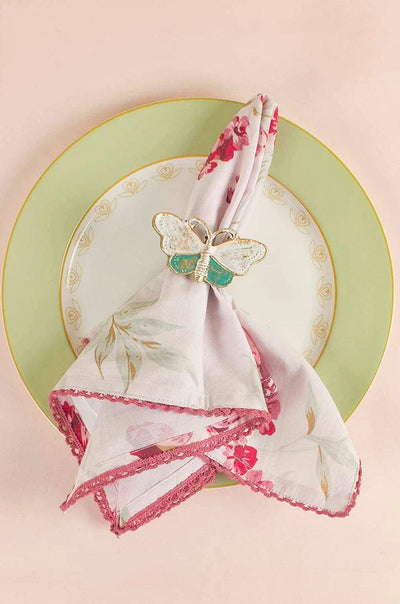 Table Line & Accessories Batty The Butterfly Napkin Ring  Set of 6