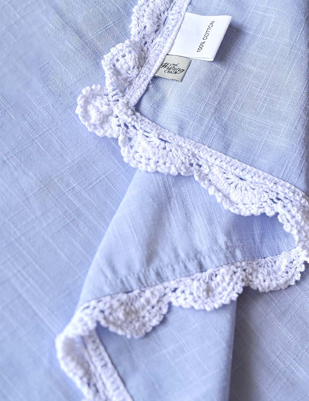 Table linen & Accessories 6 SEATER Silver Mist Hand Crochet Table Cloth -4/6/8 seater