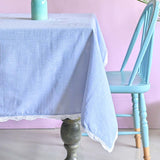 Table linen & Accessories 8 SEATER Silver Mist Hand Crochet Table Cloth -4/6/8 seater