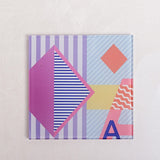 Table linen & Accessories Ace Toughened Glass Coasters - Set of 4 - Pink