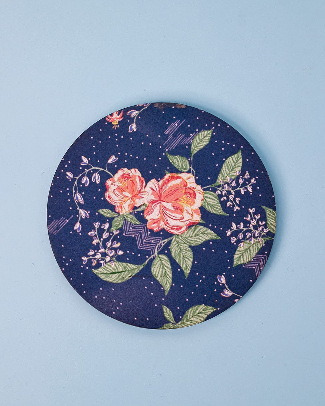 Table linen & Accessories Midnight Rose Wooden Coasters - Set of 4