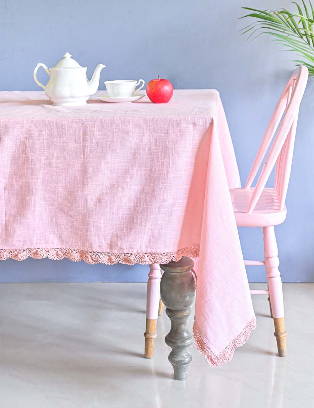Table linen & Accessories Petal Blush Hand Crochet Table Cloth | The Wishing Chair