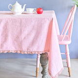 Table linen & Accessories Petal Blush Hand Crochet Table Cloth | The Wishing Chair