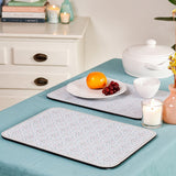  Table linen & Accessories Tile Garden Wooden Placemat - Set of 2 - Tile Garden Wooden Placemat - Set of 2 - The Wishing Chair 