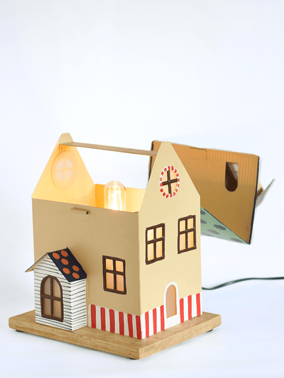 Take Me Home Lamp - Beige