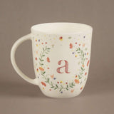 Tea cups & coffee mugs A Butterfly Monogram Mug- A To Z