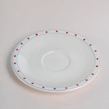 Tea cups & coffee mugs Arunya Hand painted Ceramic Teacup & Saucer -Set of 4