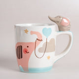 Tea cups & coffee mugs Ellie Handpainted Breakfast Set of 3